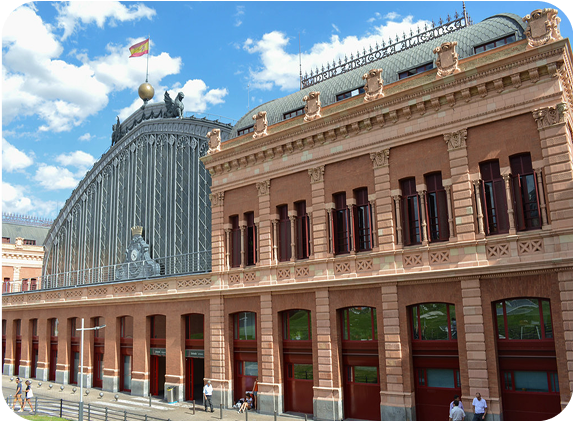 Imagen de Atocha - Estación de Tren, Madrid donde se encuentra el local de consignas para guardar equipaje
