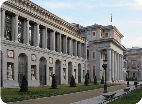 Image of Atocha - Museo del Prado, Madrid where the luggage storage facility is located
