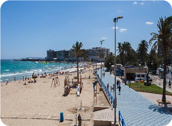 Imagen de Centro, Alicante donde se encuentra el local de consignas para guardar equipaje