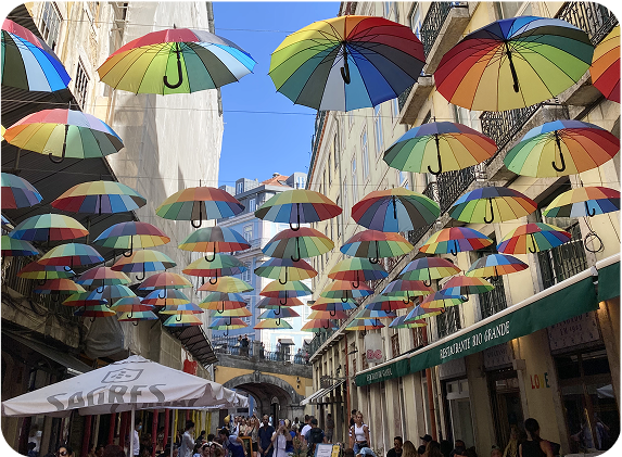 Image of Santos, Lisbon where the luggage storage facility is located